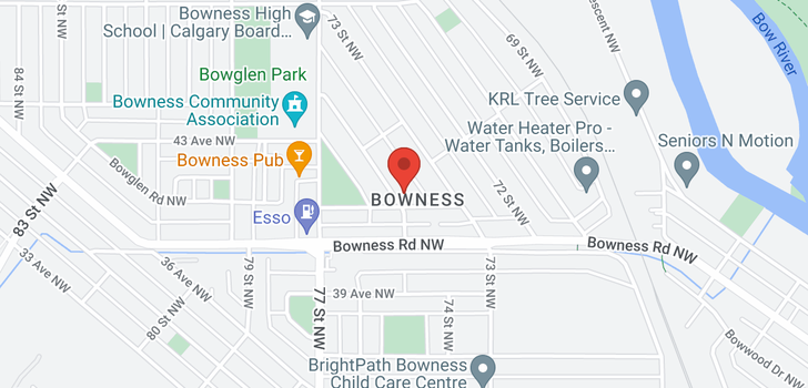 map of 205 4304 75 Street NW